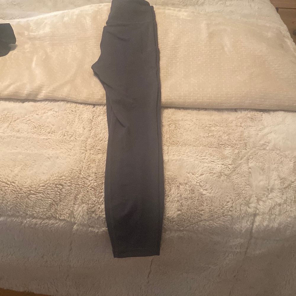 Dark gray Lu Lu lemon leggings